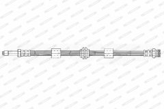 FERODO FHY2285 — Furtun de frână