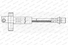 FERODO FHY2342 — Furtun de frână