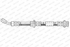 FERODO FHY2427 — Furtun de frână