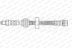 FERODO FHY2474 — Furtun de frână