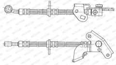 FERODO FHY3229 — Тормозной шланг