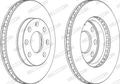 FERODO DDF151X — Disc de frână