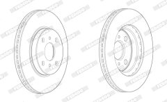 FERODO DDF2572X — Disc de frână