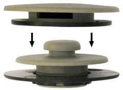 RESTAGRAF 1486 — Clips fixare covoraș