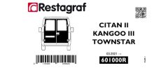 RESTAGRAF 601000R — Набор кузовных клипс
