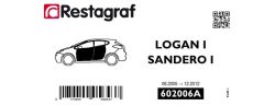 RESTAGRAF 602006A — Набор кузовных клипс