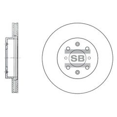 Hi-Q SD4105 — Disc de frână