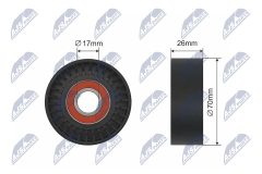 NTY RNK-TY-015 — Rolă întinzătoare curea transmisie