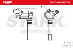 Stark SKCO-0070320 — Bobină de inducție