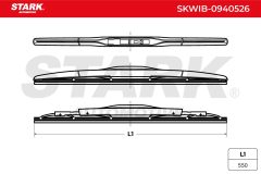 Stark SKWIB-0940526 — Щётка дворника