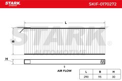 Stark SKIF-0170272 — Салонный фильтр