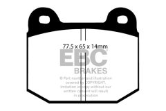 EBC Brakes DP4197/2R — Plăcuțe de frână disc