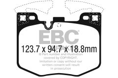 EBC Brakes PD06KF871 — Set frâne linie economică