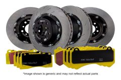 EBC Brakes P2DK041Y — Комплект тормозных дисков и колодок