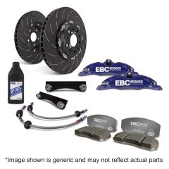 EBC Brakes BBK029BLU-1 — Set discuri și plăcuțe de frână