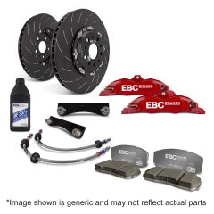 EBC Brakes BBK029RED-1 — Set discuri și plăcuțe de frână