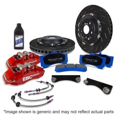 EBC Brakes BBK054RED-1 — Set discuri și plăcuțe de frână