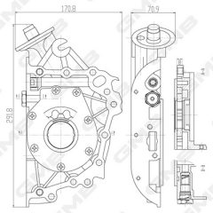 GMB GOAS-07A — Pompă de ulei motor