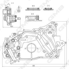 GMB GOAS-178A — Pompă de ulei motor