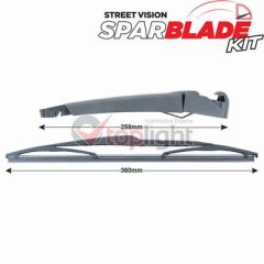 AE TOPLIGHT TRA-S8F1 — Set brațe ștergătoare
