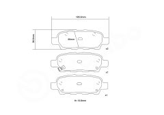 BREMBO 07.B315.87 — Колодки тормозные спортивные