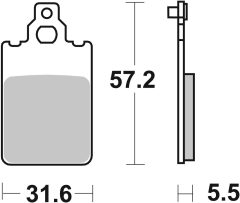 BREMBO 07009 — Plăcuțe de frână disc