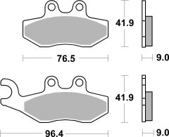 BREMBO 07056 — Plăcuțe de frână disc