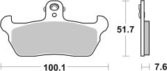 BREMBO 07BB1606 — Колодки тормозные дисковые