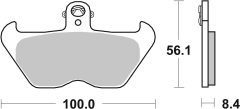 BREMBO 07BB2407 — Колодки тормозные дисковые