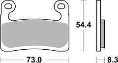 BREMBO 07GR90SR — Колодки тормозные дисковые