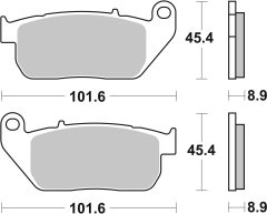 BREMBO 07HD13SA — Plăcuțe de frână disc