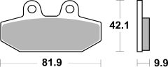 BREMBO 07HD23SP — Plăcuțe de frână disc