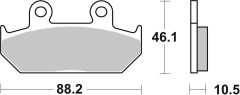 BREMBO 07HO35SA — Plăcuțe de frână disc