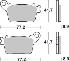 BREMBO 07HO59SP — Plăcuțe de frână disc