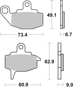 BREMBO 07KA10TT — Plăcuțe de frână disc