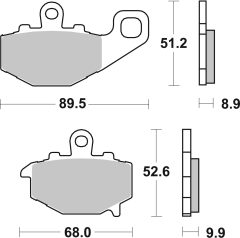 BREMBO 07KA16SP — Plăcuțe de frână disc
