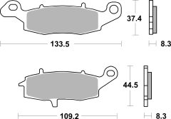 BREMBO 07KA18LA — Plăcuțe de frână disc