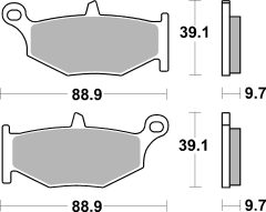 BREMBO 07SU32SP — Plăcuțe de frână disc