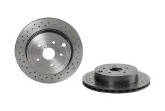 BREMBO 09.A198.1X — Тормозной диск