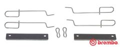 BREMBO A 02 214 — Комплектующие дисковых колодок