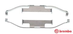 BREMBO A 02 222 — Set accesorii sistem de frânare
