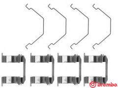 BREMBO A 02 266 — Accesorii plăcuțe frână disc
