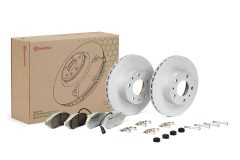 BREMBO KT 10 001 — Set discuri și plăcuțe de frână