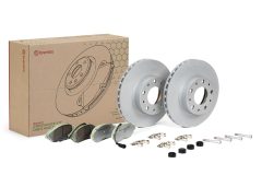 BREMBO KT 10 002 — Set discuri și plăcuțe de frână