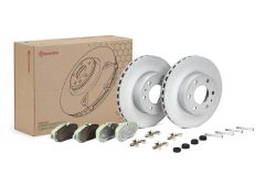 BREMBO KT 10 021 — Set discuri și plăcuțe de frână