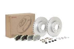 BREMBO KT 10 025 — Set discuri și plăcuțe de frână