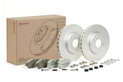 BREMBO KT 10 029 — Set discuri și plăcuțe de frână