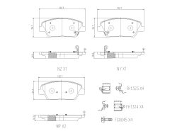 BREMBO P 06 126 — Plăcuțe de frână disc