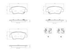 BREMBO P30152N — Колодки тормозные дисковые