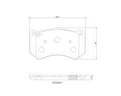BREMBO P 50 178 — Колодки тормозные дисковые